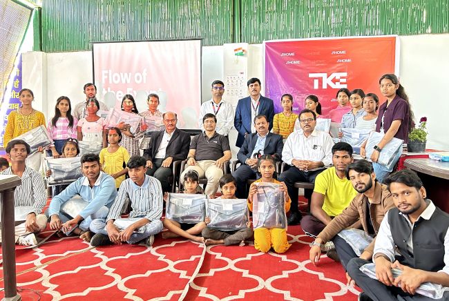 TK Elevator Partners with MAD to Support Education and Mentorship for 289 Children Across India